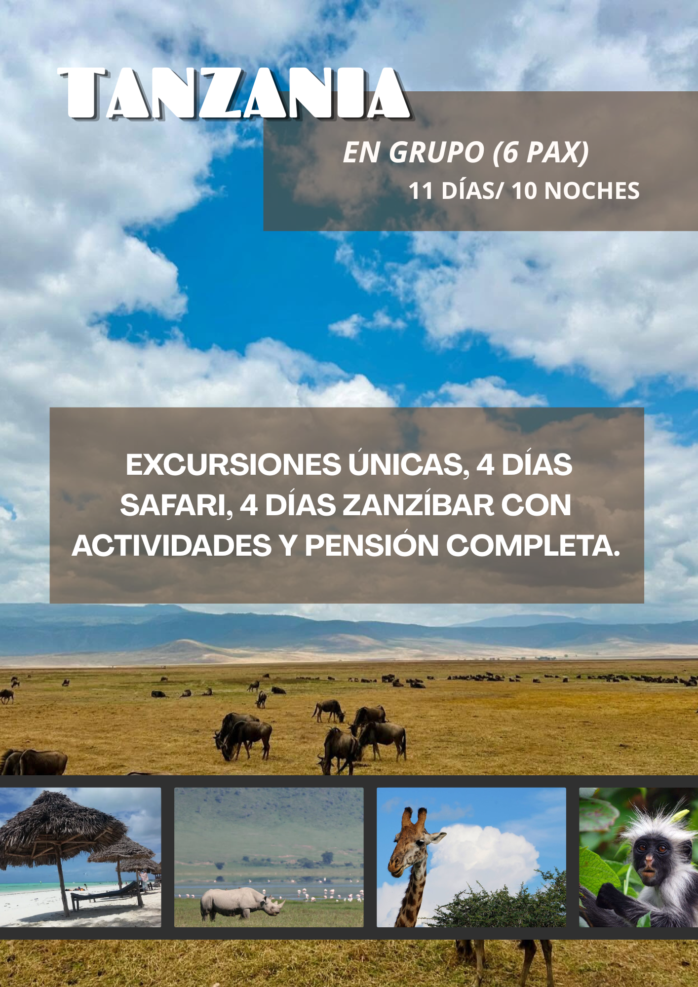 Tanzania para Grupos